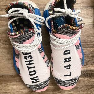 Pharrell and Gazelle shoes